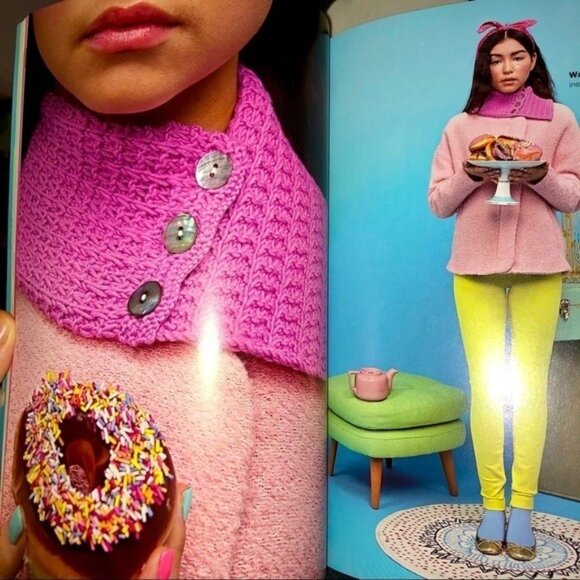 NWT Knitting Scarves & Cowls 36 Patterns Project Book Quick & Stylish Knits - Picture 12 of 17